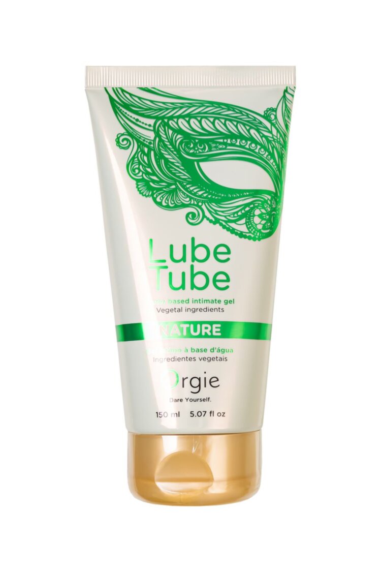 Гель ORGIE LUBE TUBE NATURE с натуральными компонентами, водная основа, 150г ​Lube Tube Nature — это лубрикант на водной основе, созданный для интимного здоровья и удовольствия. В его составе присутствуют натуральные и растительные активные компоненты, которые делают этот лубрикант особенно ценным для вашей кожи.