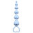 Анальная цепочка Heart's Beads Blue 4101-02Lola - Анальная цепочка Heart's Beads Blue 4101-02Lola