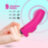 Пальцевой вибратор Aurora USK-V08rose - Пальцевой вибратор Aurora USK-V08rose