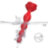 Анальная ёлочка USK-A06 red Анальная ёлочка USK-A06 red - Анальная ёлочка USK-A06 red