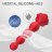 Анальная ёлочка USK-A06 red Анальная ёлочка USK-A06 red - Анальная ёлочка USK-A06 red