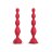 Анальная ёлочка USK-A06 red Анальная ёлочка USK-A06 red - Анальная ёлочка USK-A06 red