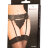 Комплект Erolanta Lingerie Collection: пояс для чулок и стринги кружевные, черные (42-44) - Комплект Erolanta Lingerie Collection: пояс для чулок и стринги кружевные, черные (42-44)