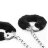 Мужские наручники меховые для рук или ног черные LV1502 black Мужские наручники меховые для рук или ног черные LV1502 black - Мужские наручники меховые для рук или ног черные LV1502 black