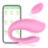 Вибратор для пар c приложением и пультом YAI707W-007 pink APP+R Вибратор для пар c приложением и пультом YAI707W-007 pink APP+R - Вибратор для пар c приложением и пультом YAI707W-007 pink APP+R