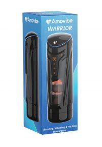 Автоматический мастурбатор Warrior -оригинал  3в1 (с движением, нагревом, вакуумомом) AM-V196
