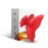 Вибромассажер с удобной ручкой для клитора USK-V42 - Вибромассажер с удобной ручкой для клитора USK-V42