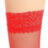 Красные сетчатые чулки с высокой посадкой H3546-3 red (3XL-5XL)   - Красные сетчатые чулки с высокой посадкой H3546-3 red (3XL-5XL)  