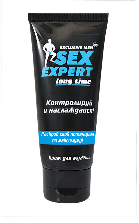 КРЕМ ПРОЛОНГАТОР "LONG TIME" серии "Sex Expert" для мужчин 40г арт. LB-55029 Хочешь удивить свою вторую половинку долгим сексом?