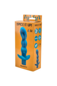 Анальная пробка с вибрацией Spice it up Naughty Aquamarine 8012-03Lola 1