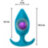 Пробка со смещенным центром тяжести Spice it up Insatiable Aquamarine 8011-03lola - Пробка со смещенным центром тяжести Spice it up Insatiable Aquamarine 8011-03lola
