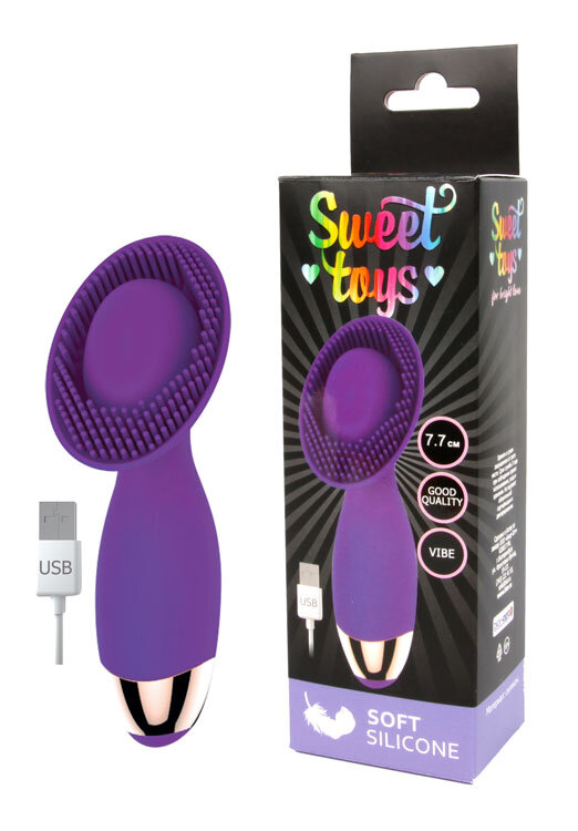 Вибромассажер Sweet toys ST-40156-5 ​Потрясающий силиконовый вибромассажер - отличный подарок для любителей оригинальных «секс-игрушек»! Он может быть использован как соло, так и в парной любовной игре для стимуляции эрогенных зон (клитора, сосков). Небольшие «шипики» подарят яркие, незабываемые эмоции.