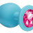 Анальная пробка Emotions Cutie Large Turquoise pink crystal 4013-03Lola Анальная пробка Emotions Cutie Large Turquoise pink crystal 4013-03Lola - Анальная пробка Emotions Cutie Large Turquoise pink crystal 4013-03Lola