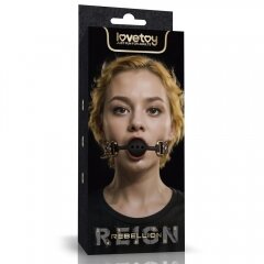 кляп LOVETOY LV761203 Погрузитесь в сочетание роскоши и деревенского очарования с нашим Rebellion Reign Ball Gag. Это заявление было изготовлено из премиального полиуретана. Шесть антикварных бронзовых шипов украшают богатую коричневую искусственную кожу, добавляя дополнительный слой уникального таланта и символизирующий мятежный дух бренда.