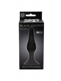 Анальная пробка Slim Anal Plug Medium Black 4206-01Lola